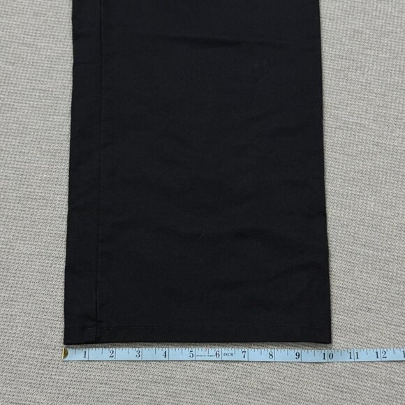 Cintas Womens Black Susan Fit Cargo Pants Flat Front High Rise Pockets Sz 16 Reg - Picture 12 of 13